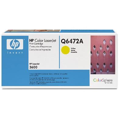 Toner HP Amarelo Q6472A 4000pág (502A)