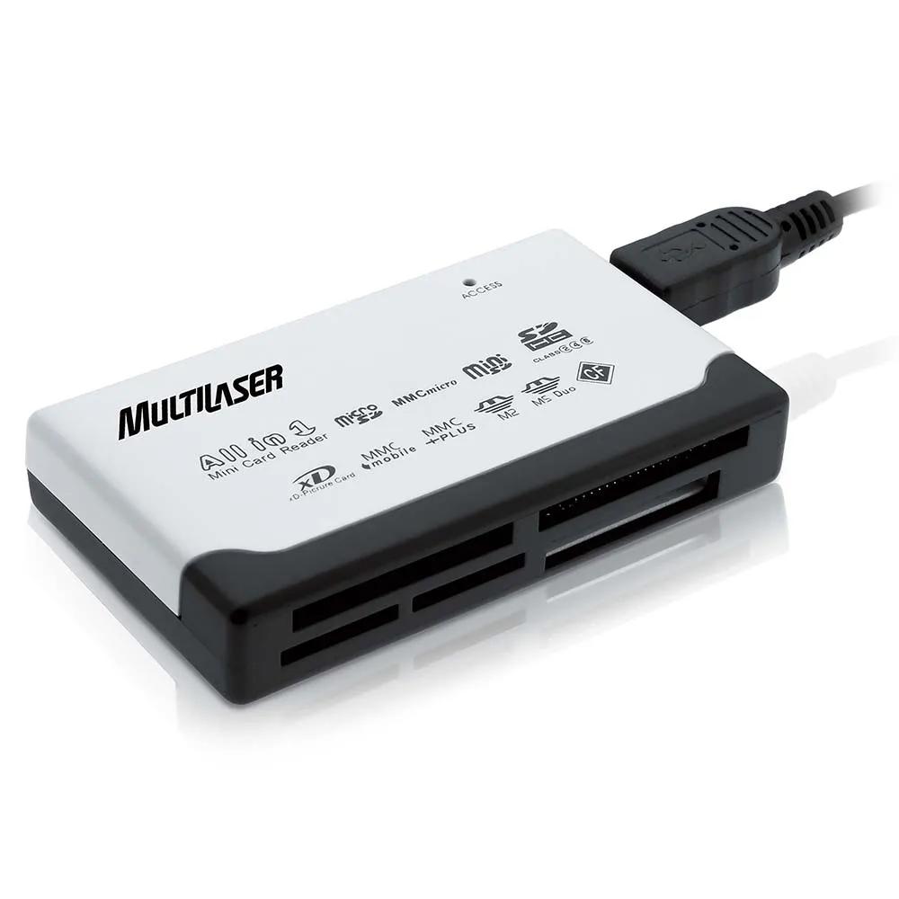 Leitor de Cartão USB 2.0 Memória 46 em 1 Multilaser