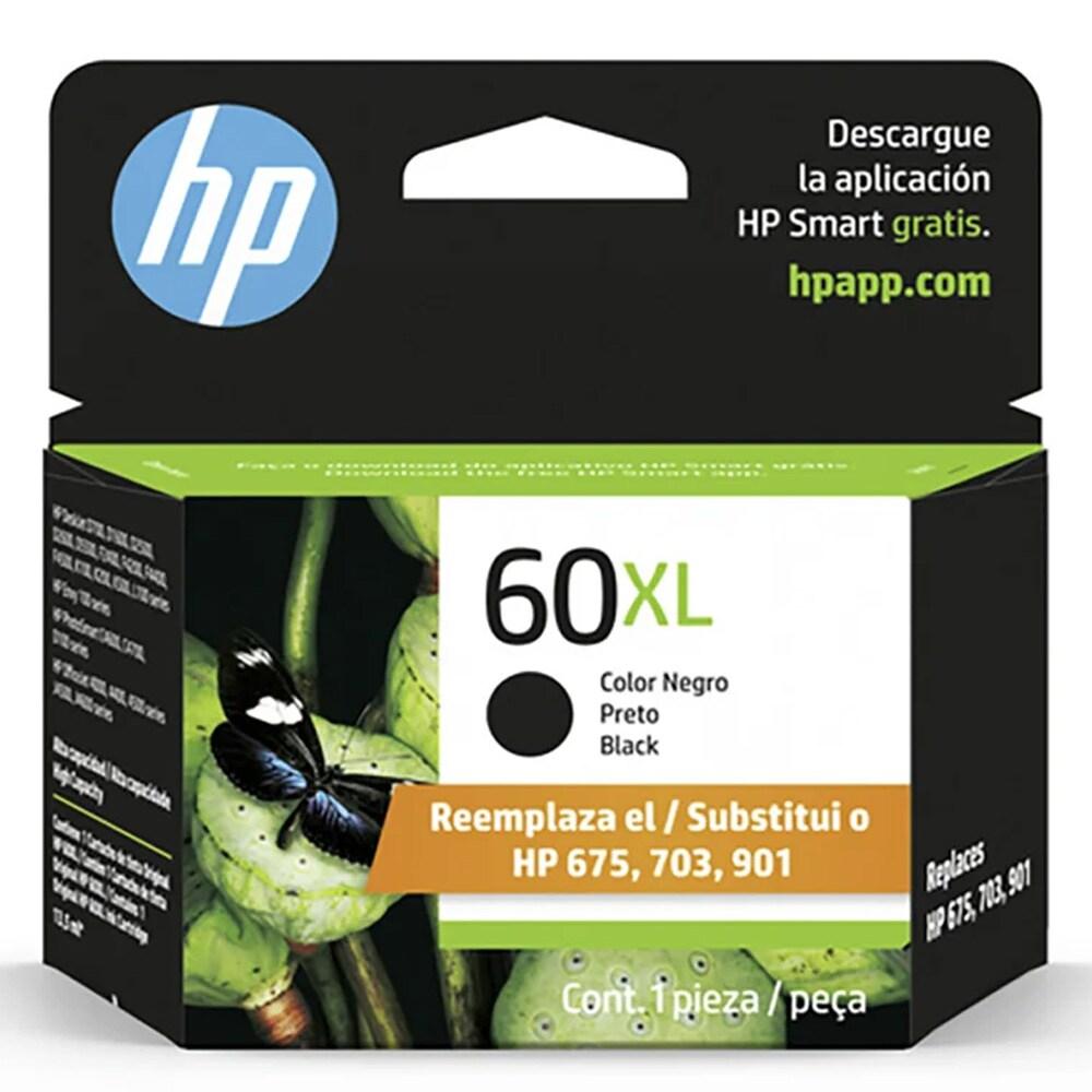Cartucho HP Preto CC641WB 12ml (60 Xl)