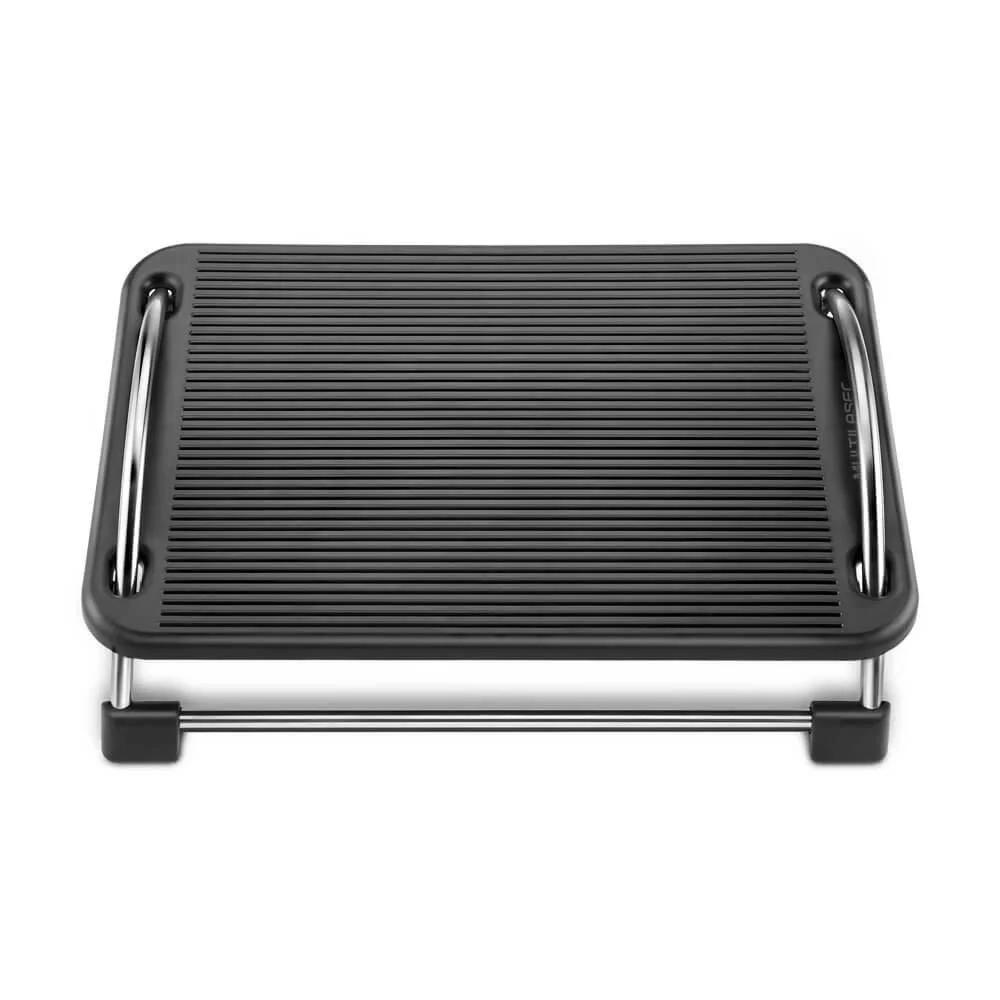 Apoio para os Pes Ergonômico Preto Multilaser