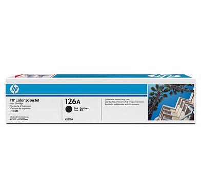Toner HP Preto CE310A 1200pág (126A) CE310AB