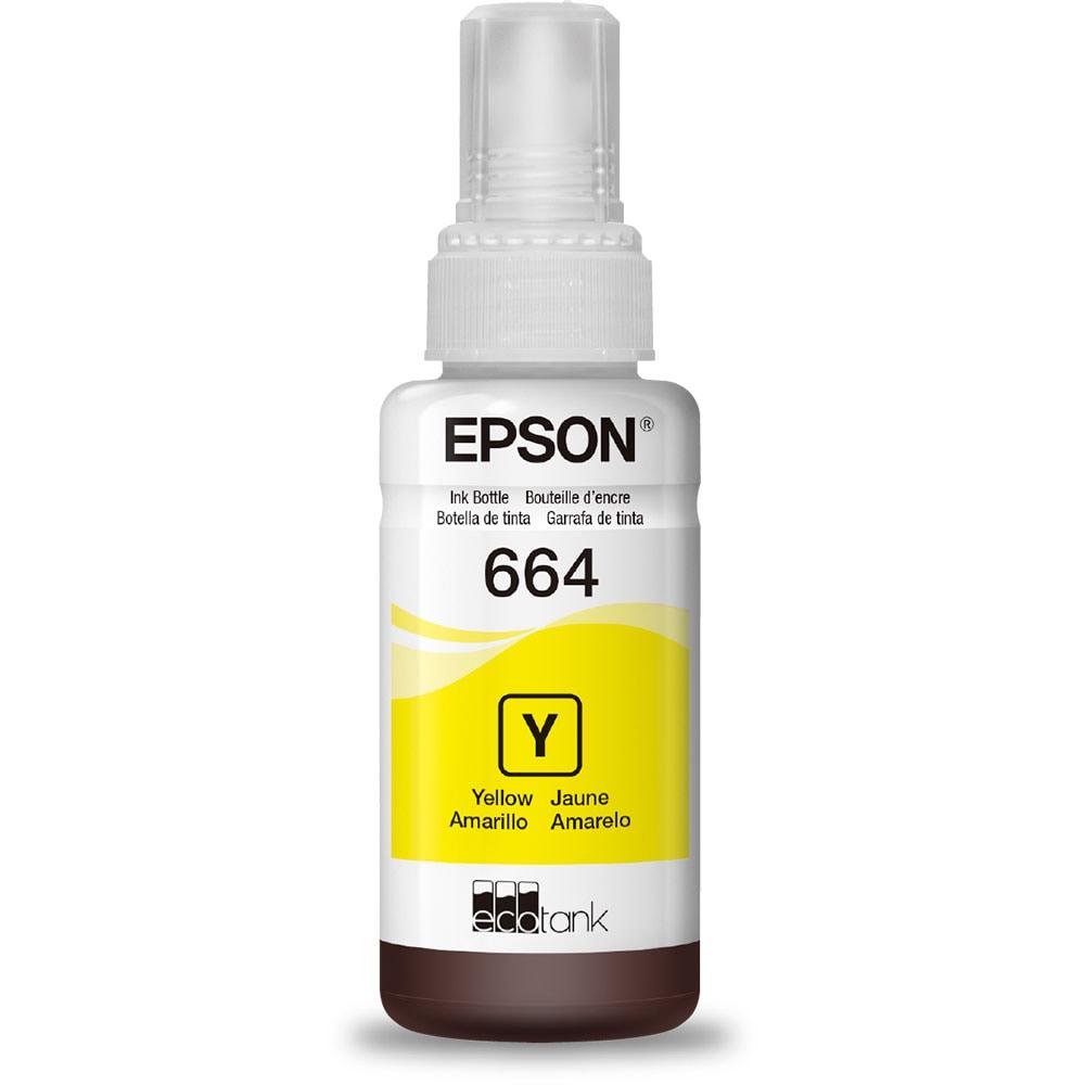 Refil de Tinta Epson Amarelo T664420 70ml