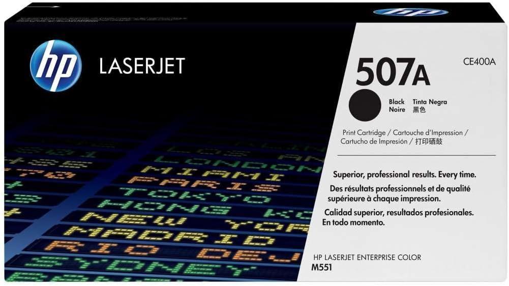 Toner HP Preto CE400A 5500 pág (507A)