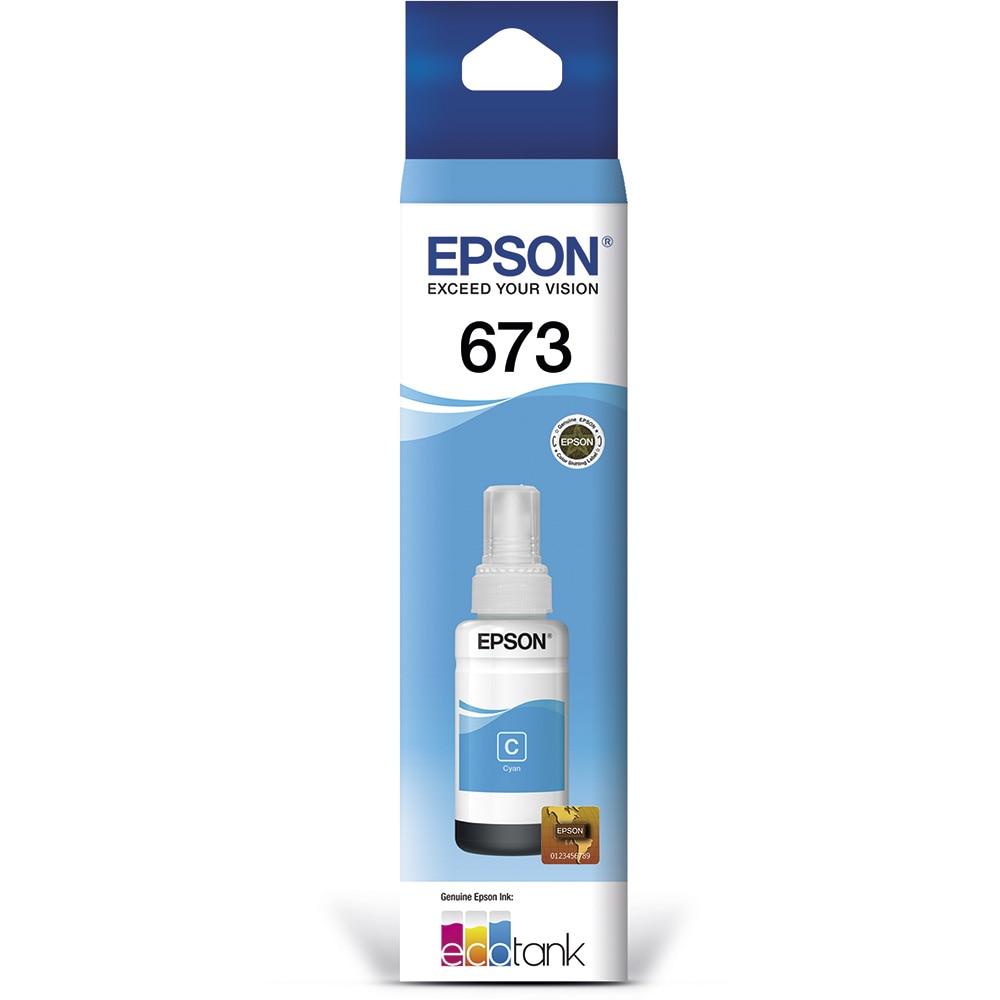 Refil de Tinta Epson Ciano T673220 70ml