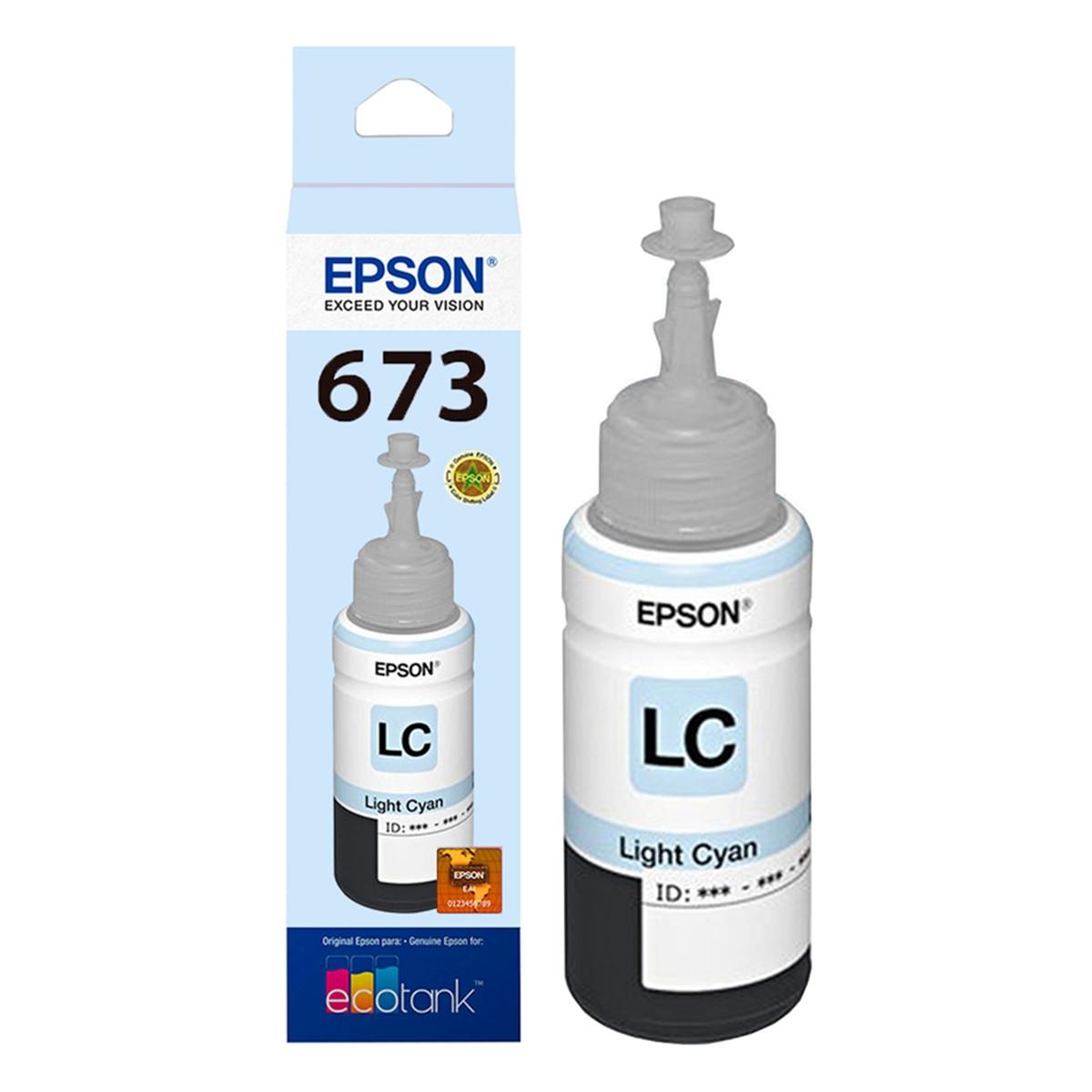 Refil de Tinta Epson Ciano Claro T673520 70ml