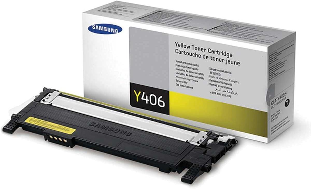 Toner Samsung CLT-Y406S Amarelo 1.000 págs
