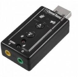 Adaptador Placa de Som USB 7.1 GV Cabos