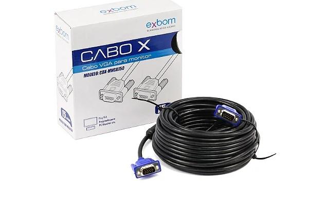 Cabo VGA Macho x Macho 15m com Filtro GV Cabos