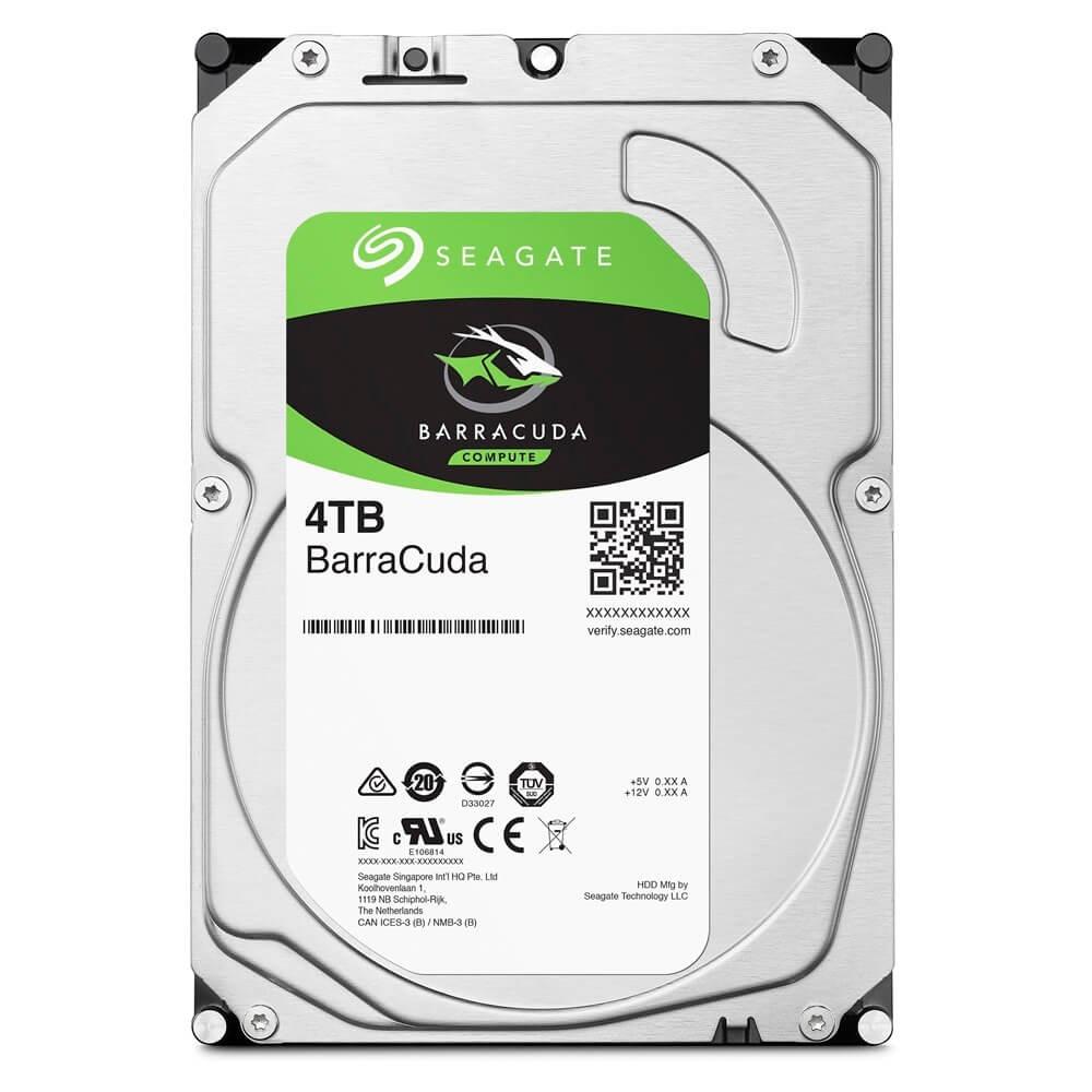 Hard Disk SATA III 4TB 5400RPM Seagate Barracuda para Desktop