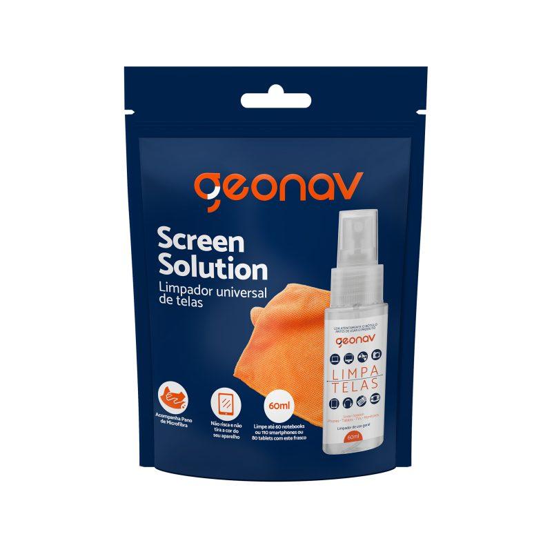 Limpador Universal para Telas 60ml com Tecido - Geonav