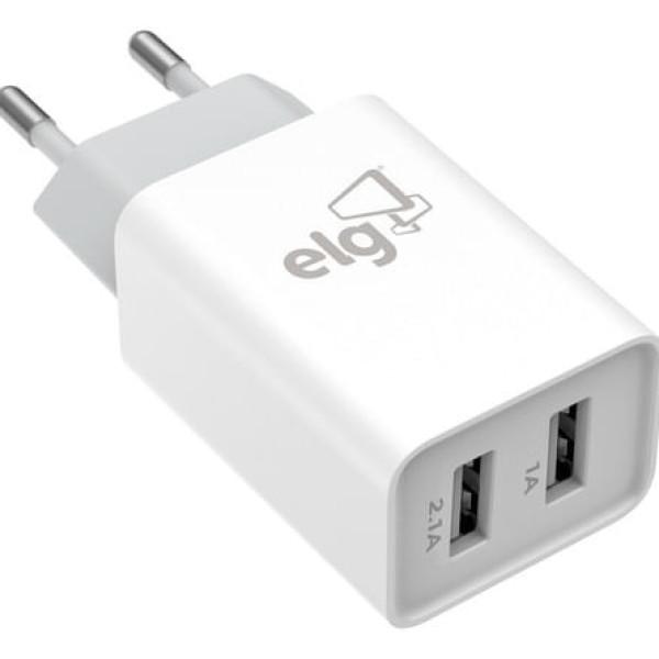 Carregador de Parede Universal com Duplas Saída USB - ELG