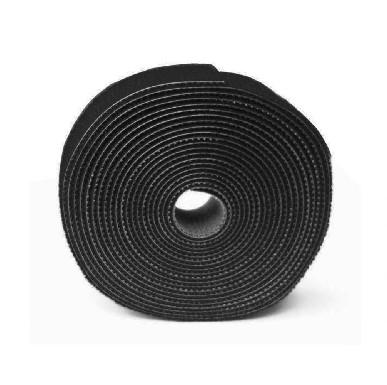 Abracadeira Velcro Preto Rolo 3m GV Cabos