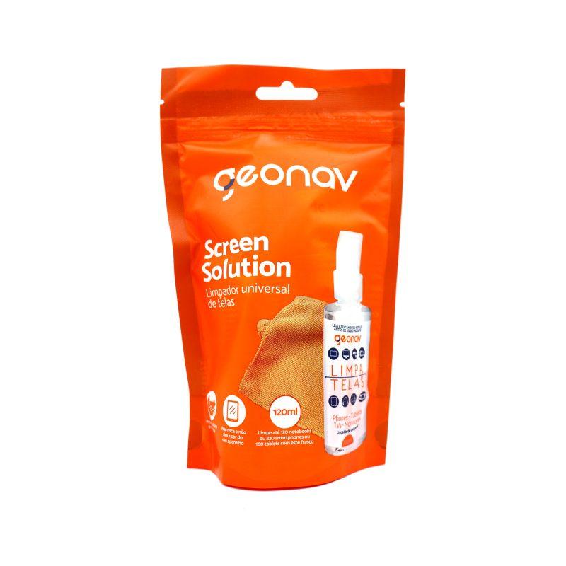 Limpador Universal para Telas 120ml com Tecido - Geonav
