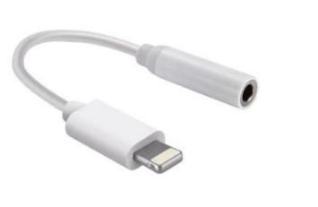 Adaptador Lightning Macho x P2 Fêmea 3.5mm GV Cabos