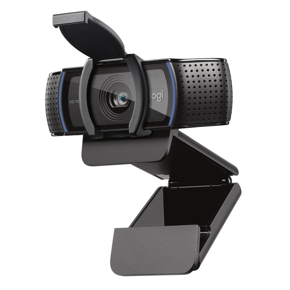 Webcam Full HD Logitech C920S, 1080P, Microfone Embutido, Proteção de Privacidade, Widescreen