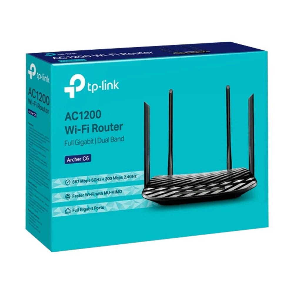 Roteador Archer C6 AC1200, 10/100/1000MBPS, 4 Antenas - Tp-Link