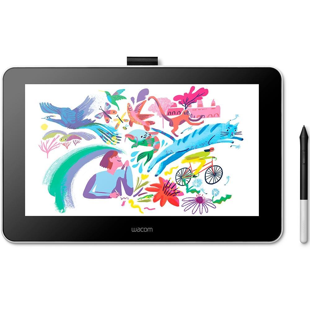 Mesa Digitalizadora Wacom One Creative Pen Display, 13´, 2540 Lpi, HDMI, USB - DTC133W0A1