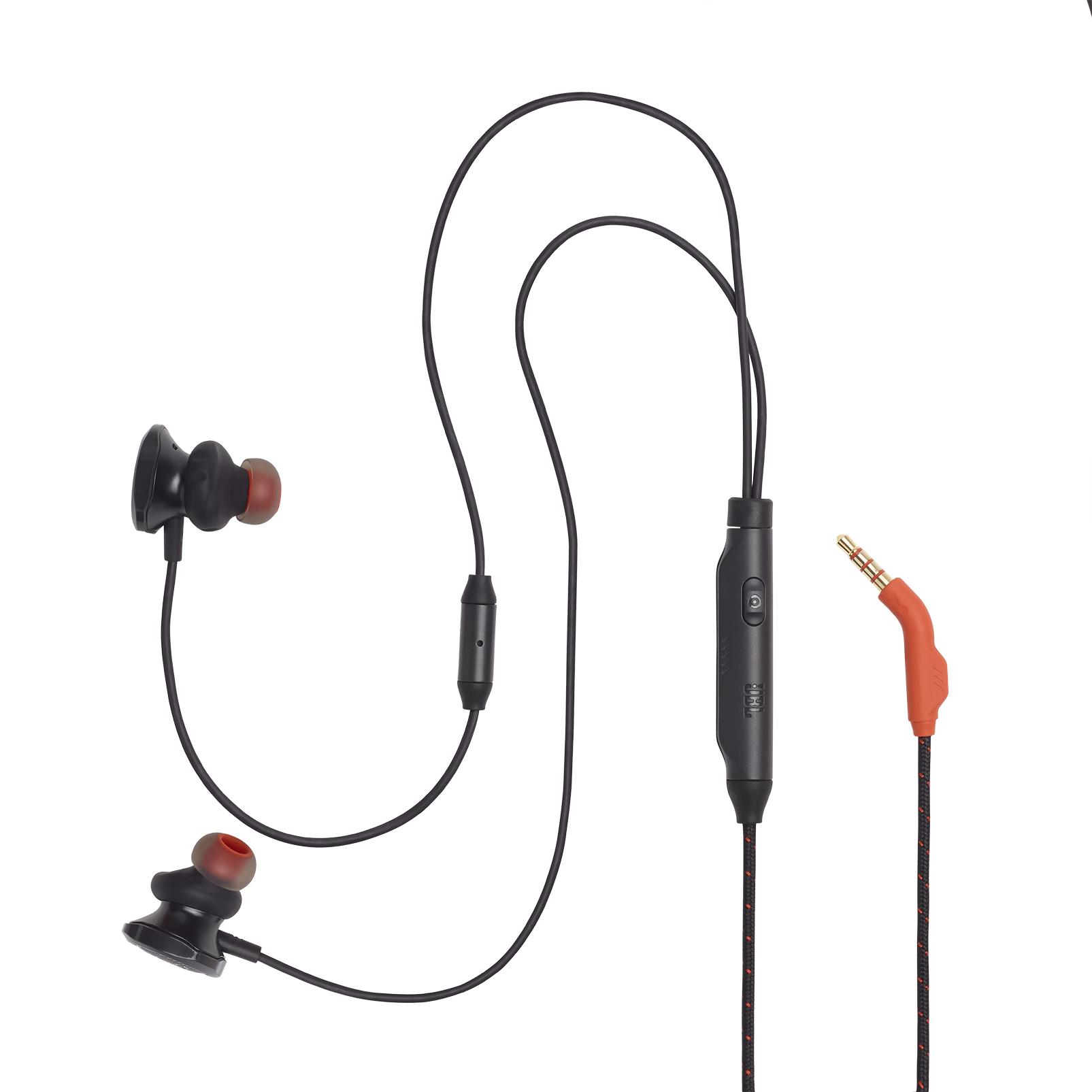 Fone de Ouvido Gamer Intra Auricular JBL Quantum 50, Conector 3,5mm, Preto, JBLQUANTUM50BLK