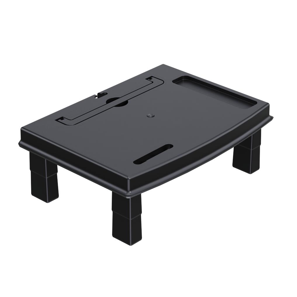 Suporte Quadrado para Monitor e Notebook Ergodesk, Certificado NR17, Preto - Reliza
