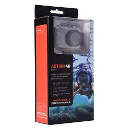 Câmera Filmadora de Ação Action+selfie 4K Wi-Fi 16MP 30 Fps 900 mAh - DC191