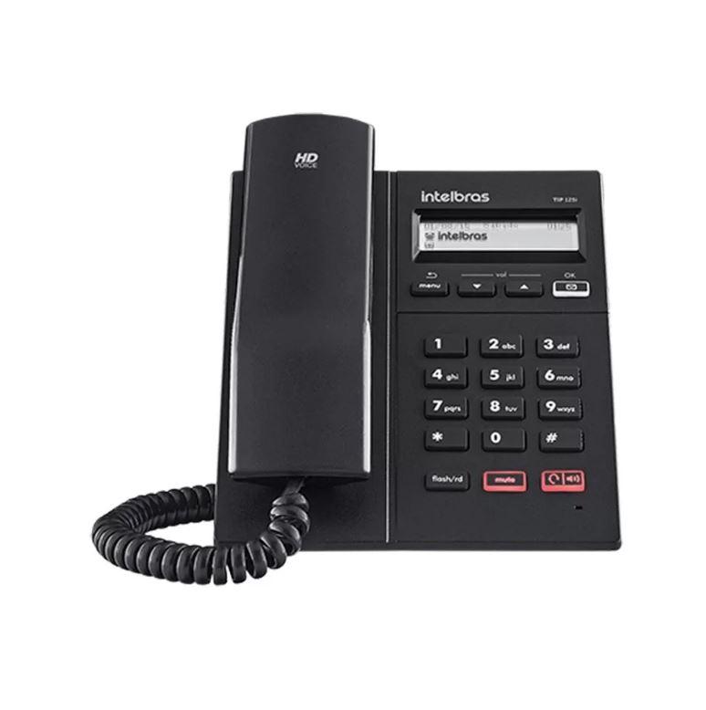 Telefone IP- Tip 125I com Embalagem Colorida- Intelbras