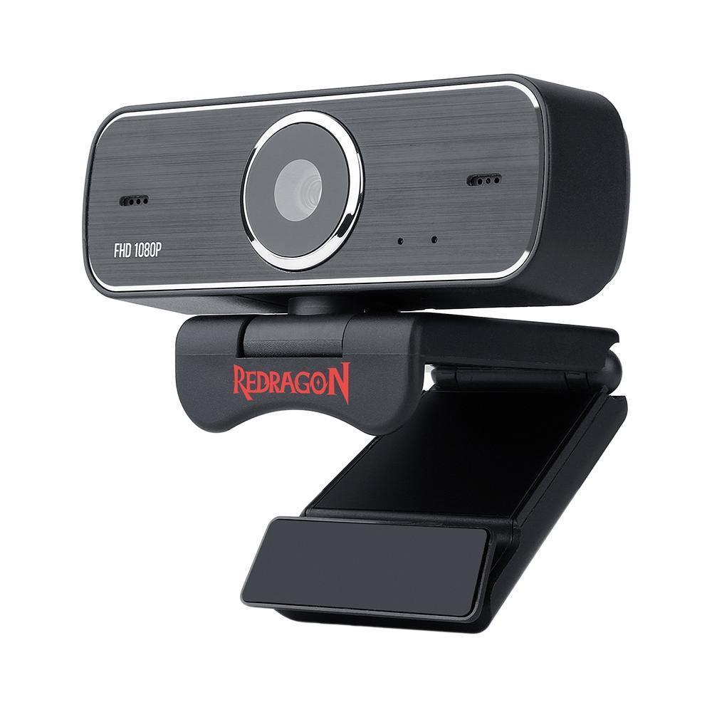 Webcam Redragon Gamer Streaming Hitman Full HD 1080P - GW800