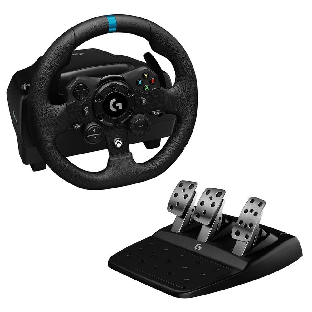 Volante Logitech G923 para Xbox Series x/S, Xbox One, PC com Trueforce,pedais Responsivos 941-000157