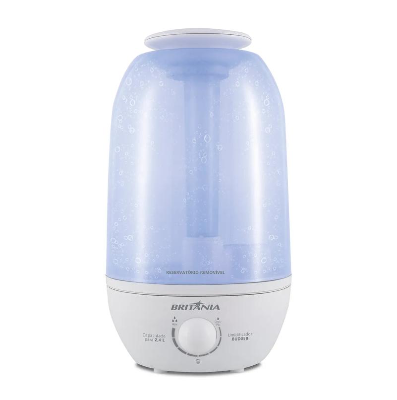 Umidificador de Ar Britania 2,4L Bivolt, Branco, BUD05B