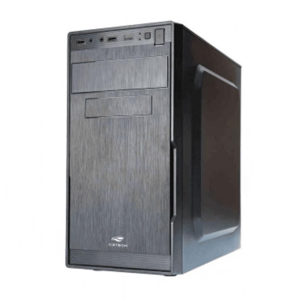 Gabinete Office C3 Tech Micro-ATX MT-23V2BK, Mini-Tower, sem Fonte com Fonte 200W