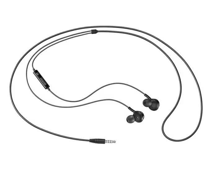 Fone de Ouvido Samsung com Fio e Controles, Alto-Falante Duplo- Preto