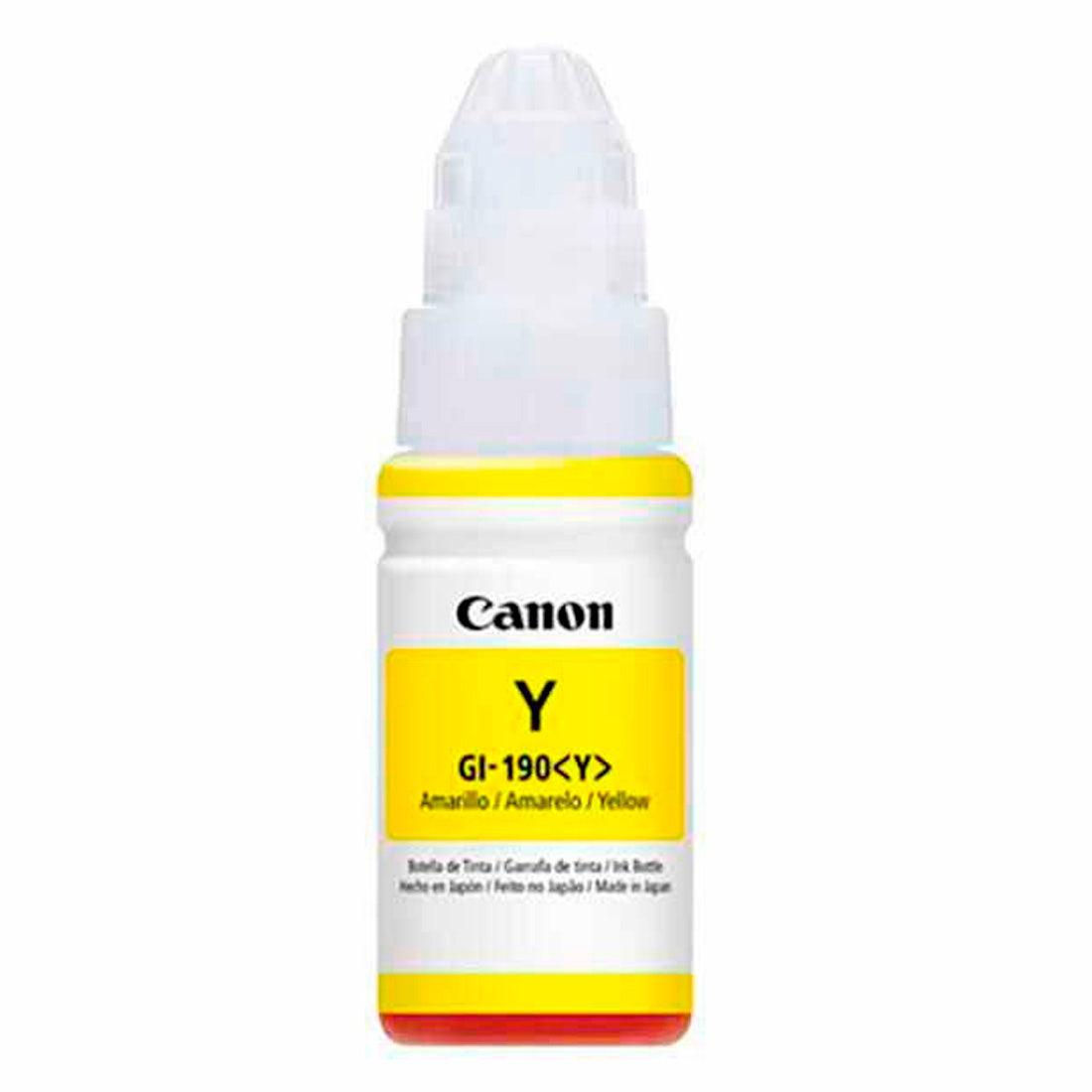 Refil de Tinta Canon Amarelo GI-190 70ml