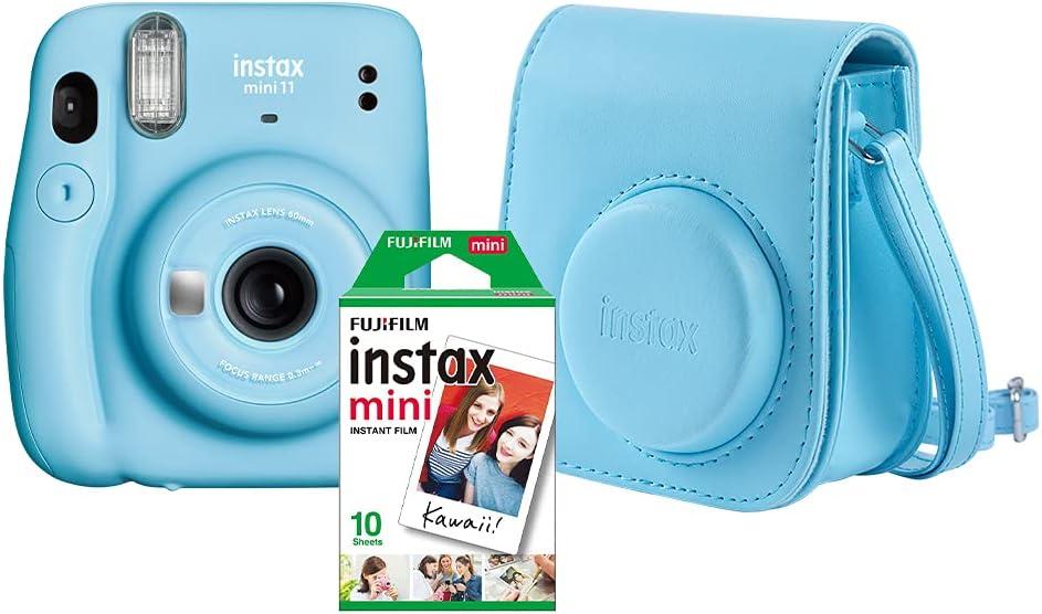 Kit Câmera Instax Mini 11 Bolsa S. Azul