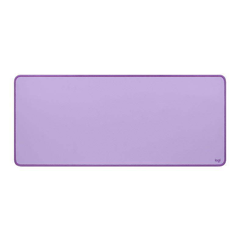 Mousepad Logitech Desk Mat Studio Series, Base Antiderrapante, Resistente a Respingos, Grande-Lilas