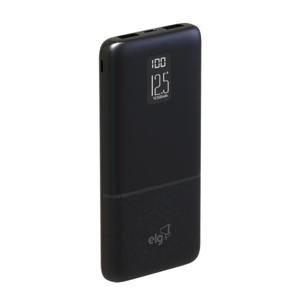 Carregador Portátil 2 Portas USB 12500mAh Branco - ELG