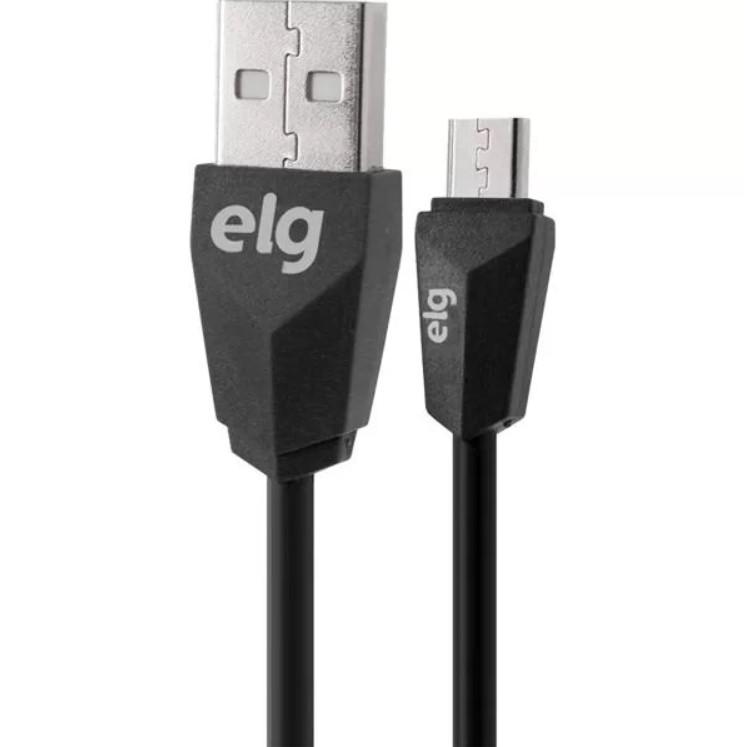 Cabo USB para Micro USB ELG 1 Metro Preto - M510