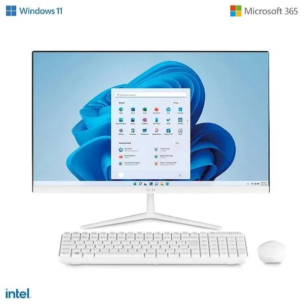 Desktop All In One 23,8" Celeron N4020 4GB 120GB SSD Windows 11 Home + Microsoft 365 Personal, Ultra
