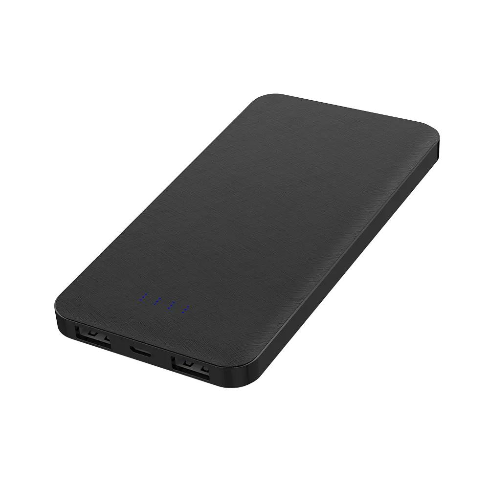 Carregador Portátil 10000mAh sem Fio Preto - Multilaser