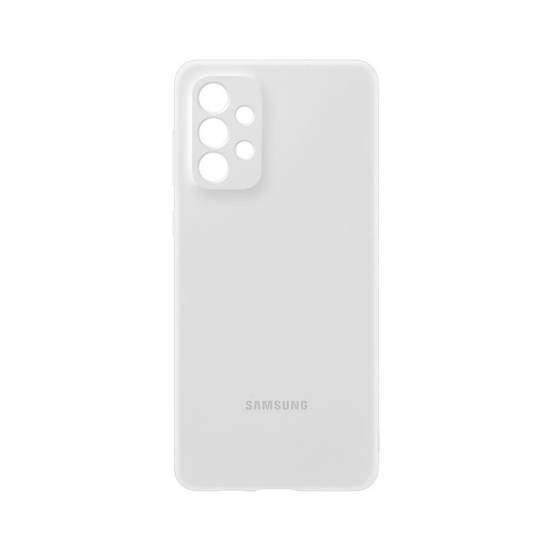 Capa Protetora Galaxy A73 5G Silicone Branco