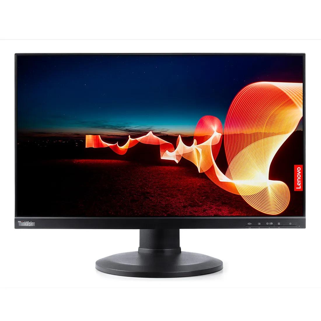 Monitor LED 21,5" Lenovo Full HD VA HDMI/VGA Ajuste de Altura e Rotação - 3 Anos On-Site