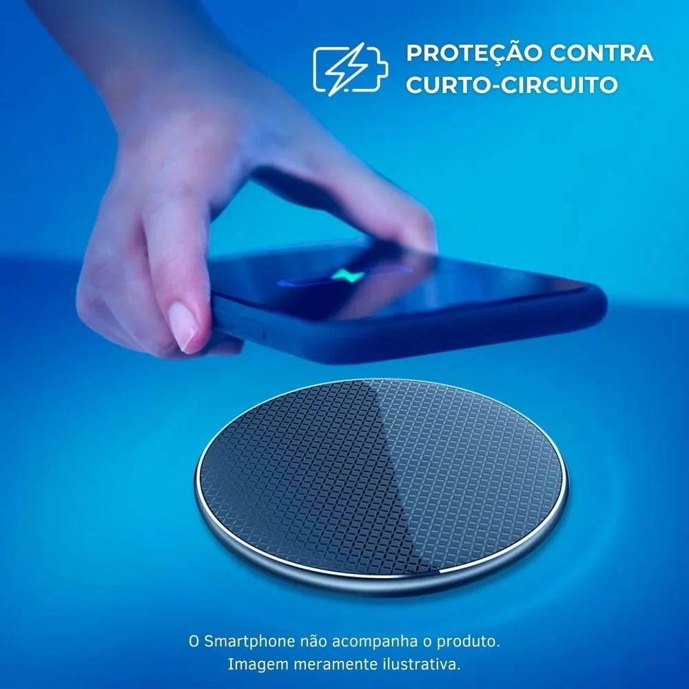 Base Carregadora sem Fio Ultra Rapido 10W Preto - Multilaser