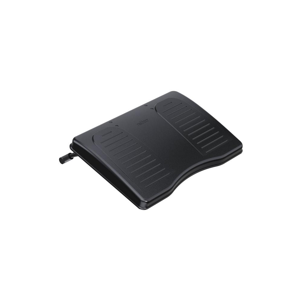 Apoio para Pes Reliza Slider Pp Preto, Certificado NR17 - Preto
