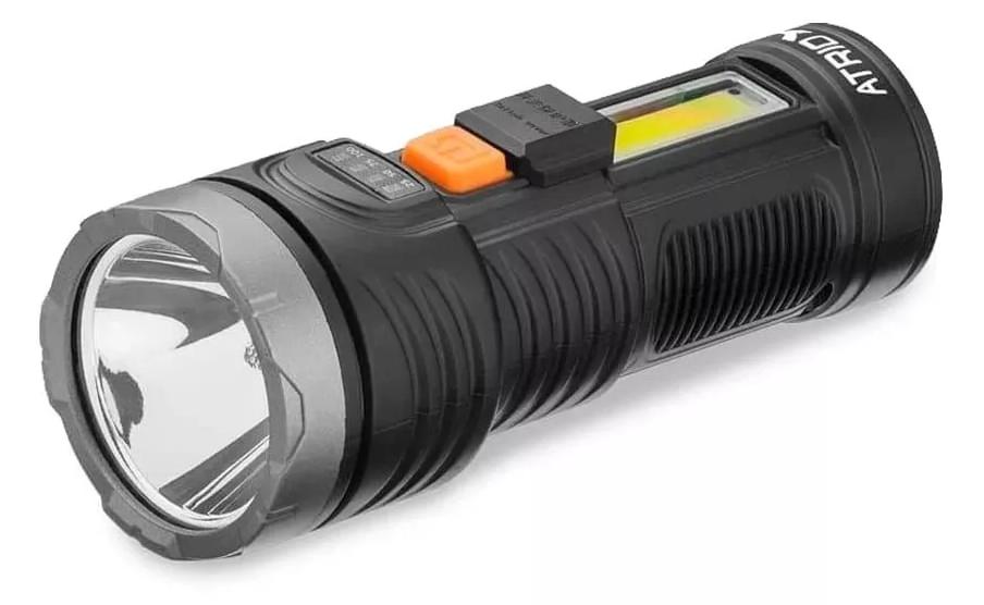 Lanterna de Mão Recarregável com Bateria 2000mAh Atrio ES443