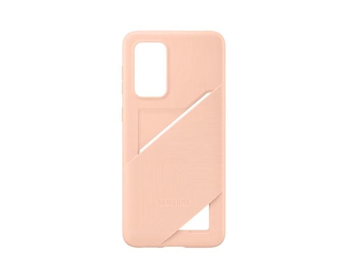 Capa Protetora Galaxy A33 5G Silicone Porta Cartão - Rosa