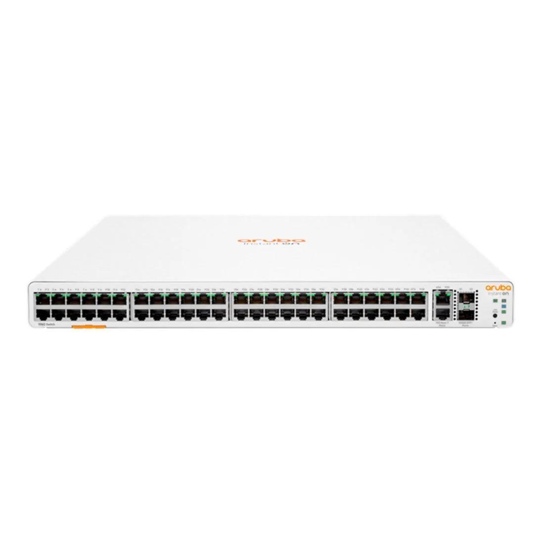 Switch HPE Aruba L2+ 1960 48P 10/100/1000 + 2XGT+ 2SFP+ Gerenciavel