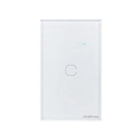 Interruptor Smart Wi-Fi 1 Tecla Ews 1001 Touch com Alexa Bivolt Branco - Intelbras