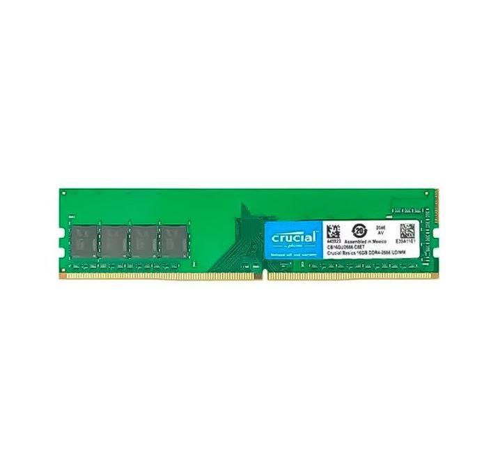 Memória 16GB DDR4 2666MHz CL19 Crucial Basics para Desktop