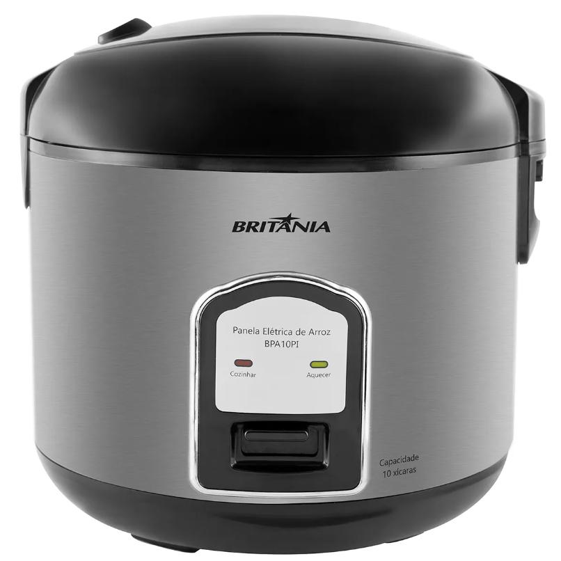 Panela de Arroz Britânia BPA10PI XI75 10 Xícaras 127V