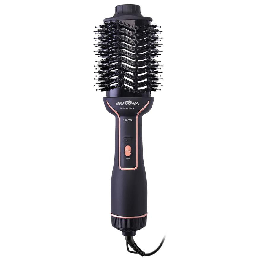 Escova Secadora Britânia BES23P 3 em 1 Íons Tourmaline 127V