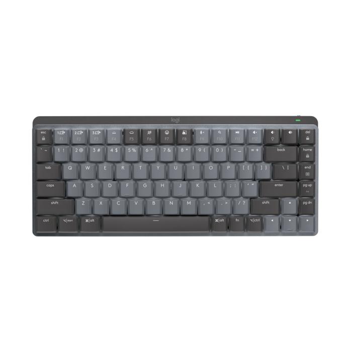 Teclado Mecânico sem Fio Logitech Mx Mechanical Mini, Iluminação,switch Tactile Quiet,bluetooth,usb