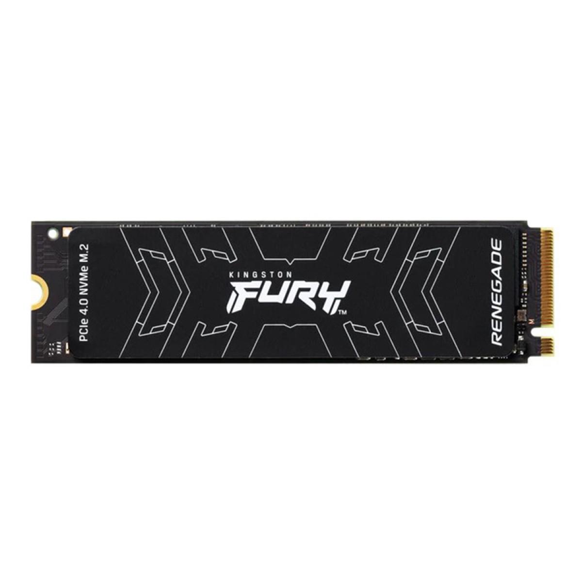 SSD M.2 NVMe 500GB Fury Renegade PCIe 4.0 Leitura 7300MB/s Gravação 3900MB/s - Kingston